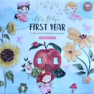 My Baby's First Year Keepsake Calendar with Stickers(Non-dated) SEALED/BRAND NEW